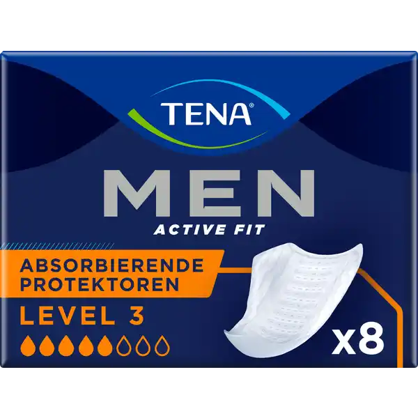 Men Active Fit Absorbierende Protektoren Einlagen Level 3