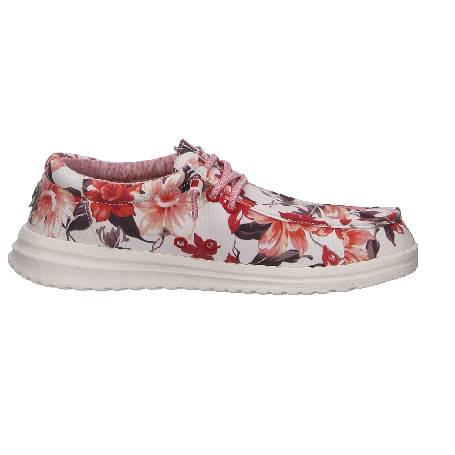 Fusion Sneaker weiß geblümt weiss/weiss kombi