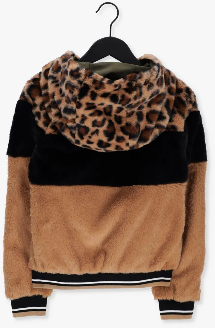 CARS JEANS groene cars jeans faux fur jas kids gissy