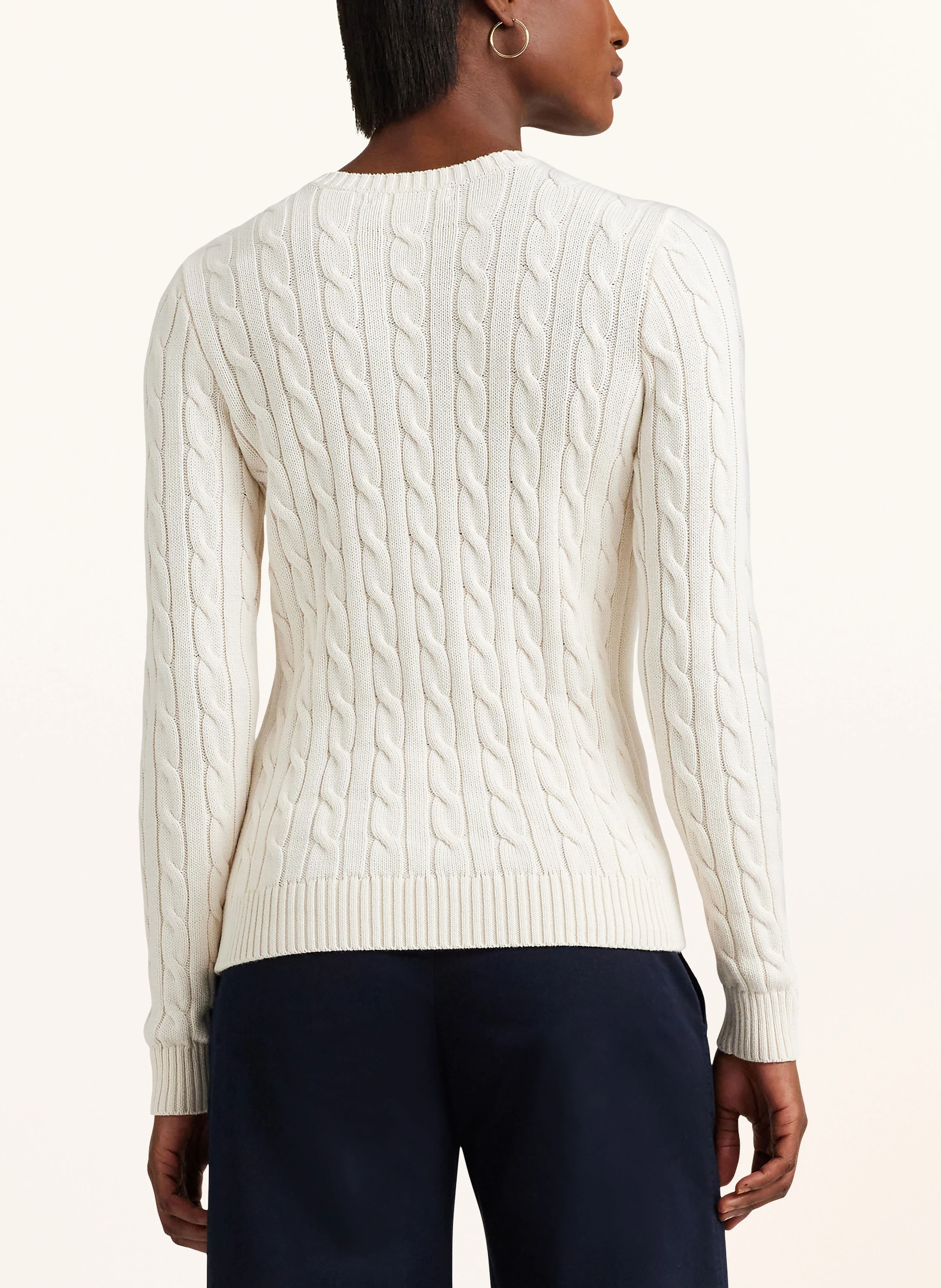 LAUREN RALPH LAUREN Pullover mit Glitzergarn