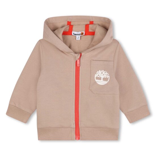 Cardigan Capuche   Chocolat        de               Timberland