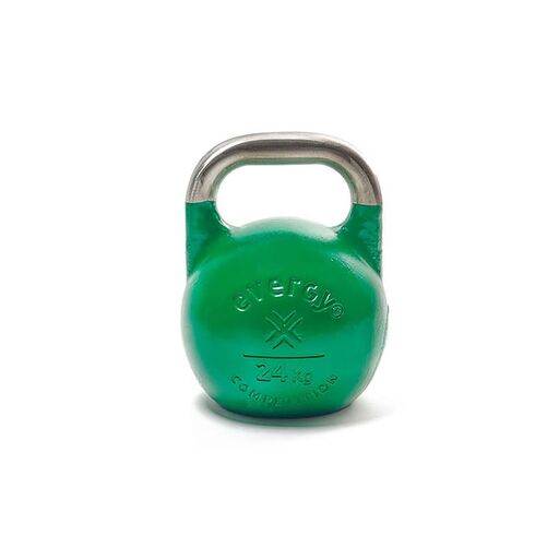 Kettlebell Evergy de competição em aço inoxidável de 32 kg