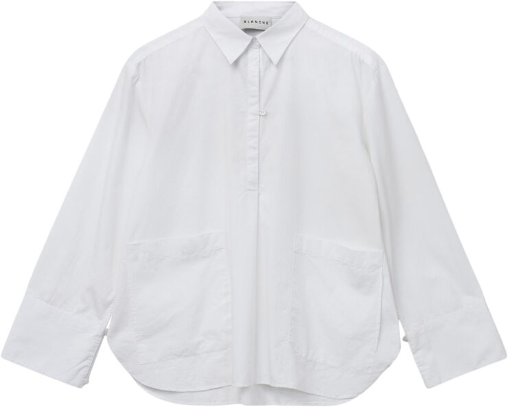 Blanche Pina-BL tunic Blouse White