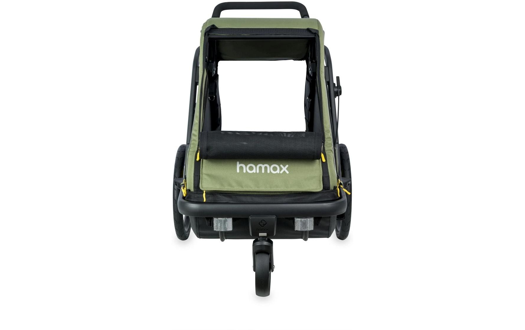 Veloanhänger Dog Trailer Pluto M für Hunde bis 35 kg<br>Veloanhänger und Buggy für Hunde
