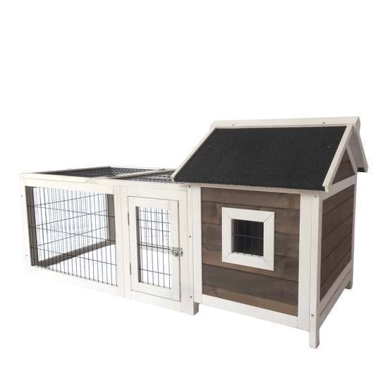 Clapier OCA taupe FSC 139x64.5x68cm