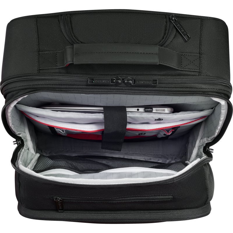 Sac à dos trolley cabine 1 compartiment  Protection PC 17,3'' Delsey - Noir