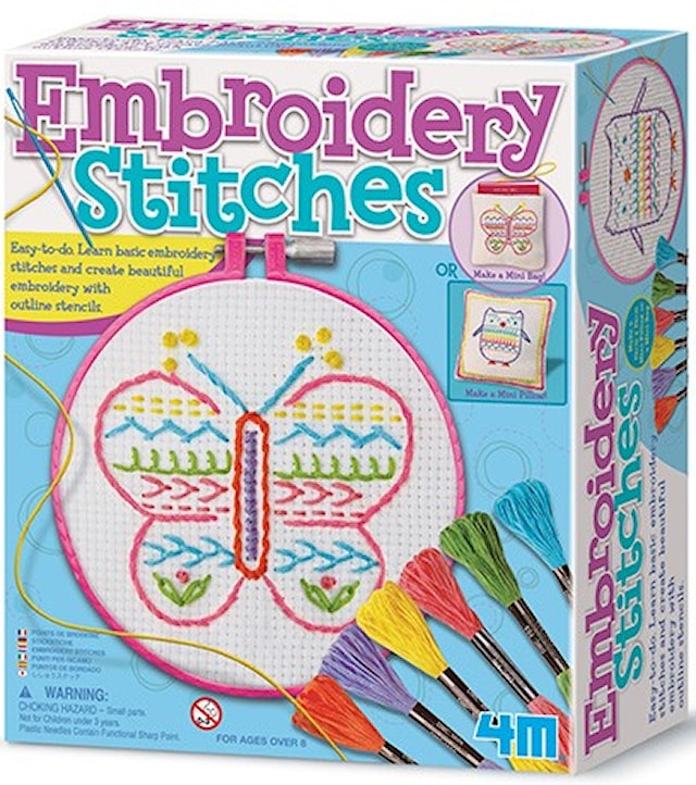 Hobbypakke Broderi Embroidery Stitches 4M