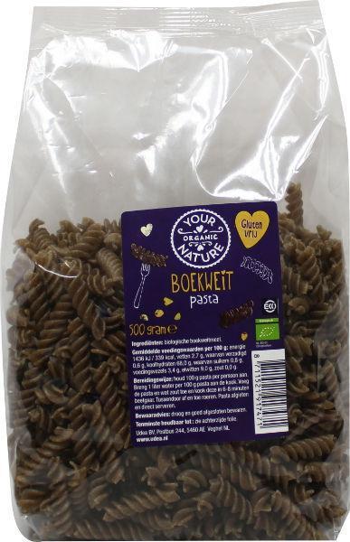 Your Organic Nature Boekweit Pasta Glutenvrij 500g