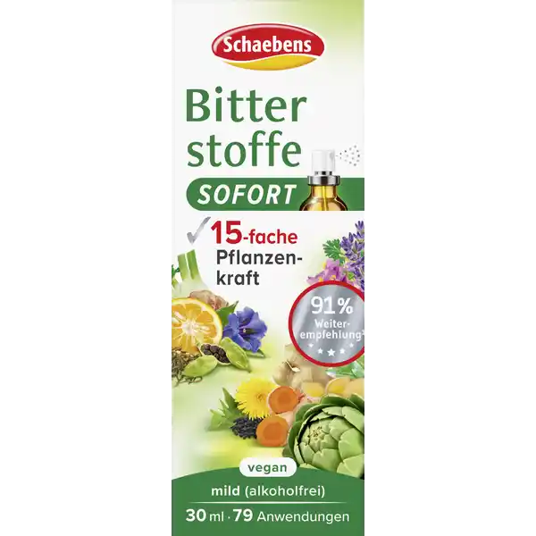 Bitterstoffe SOFORT-Spray mild