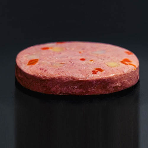 Hambúrguer de cachorro com sabor de carne
