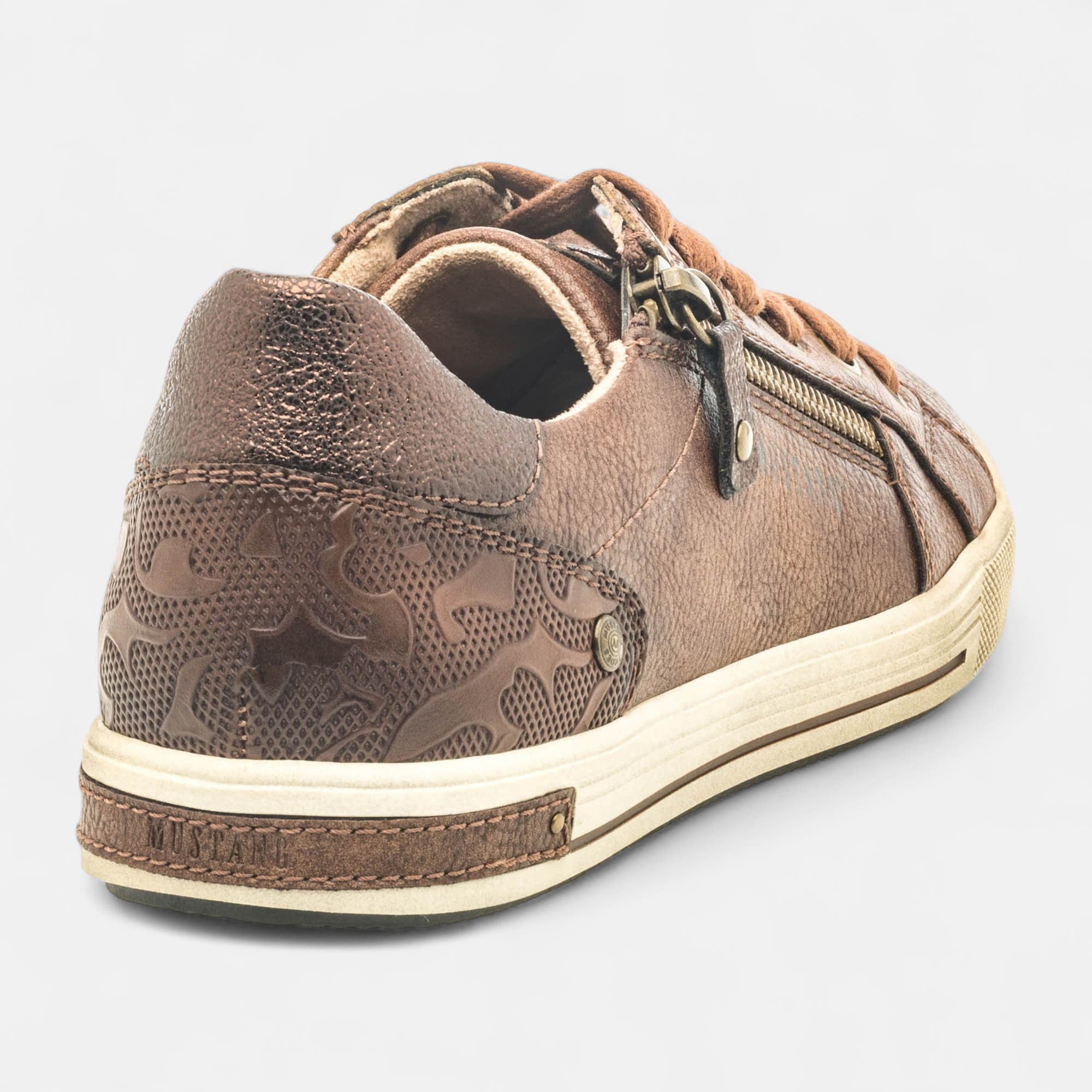 Baskets basses Femme cognac