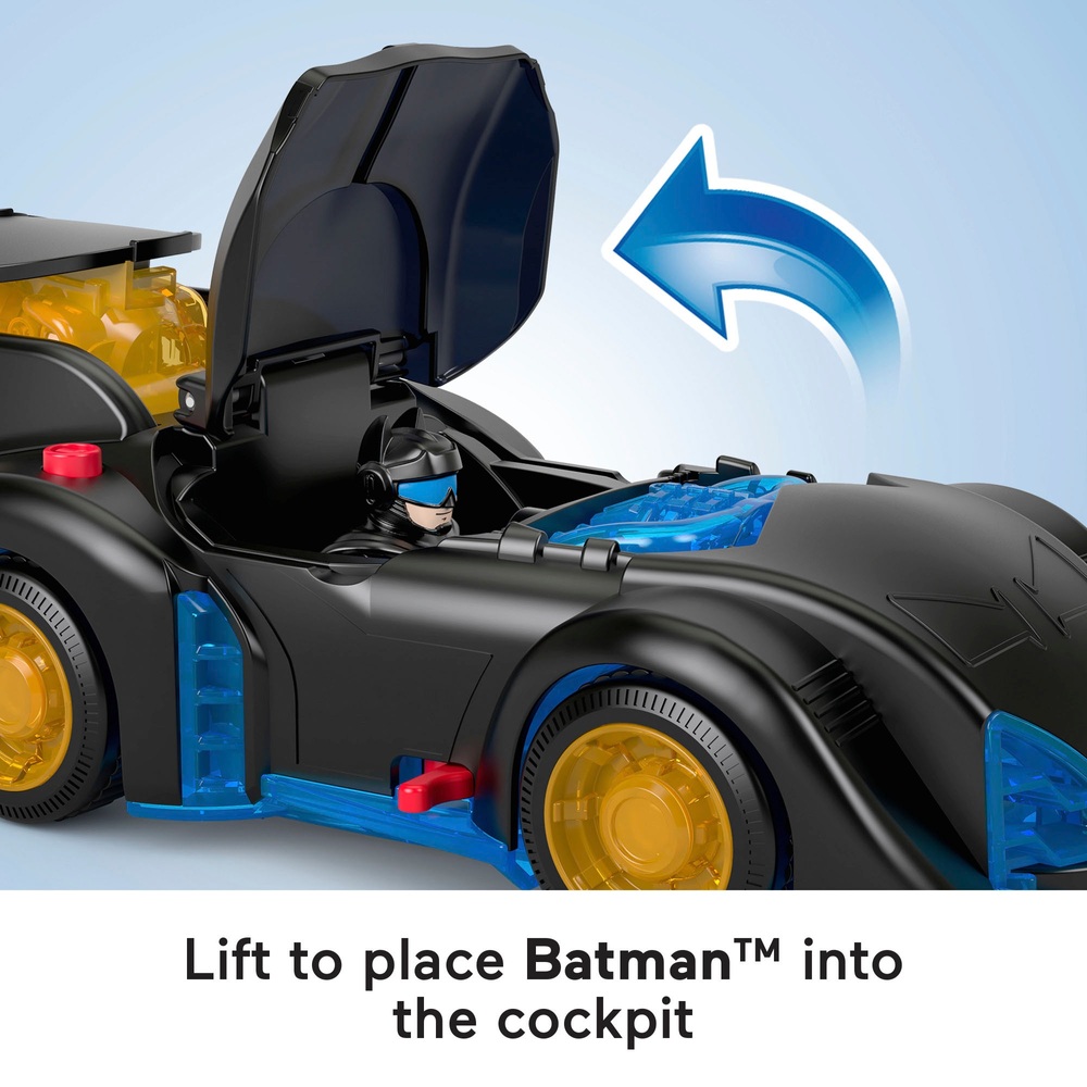 Imaginext DC Super Friends Schüttel- und Dreh-Batmobil