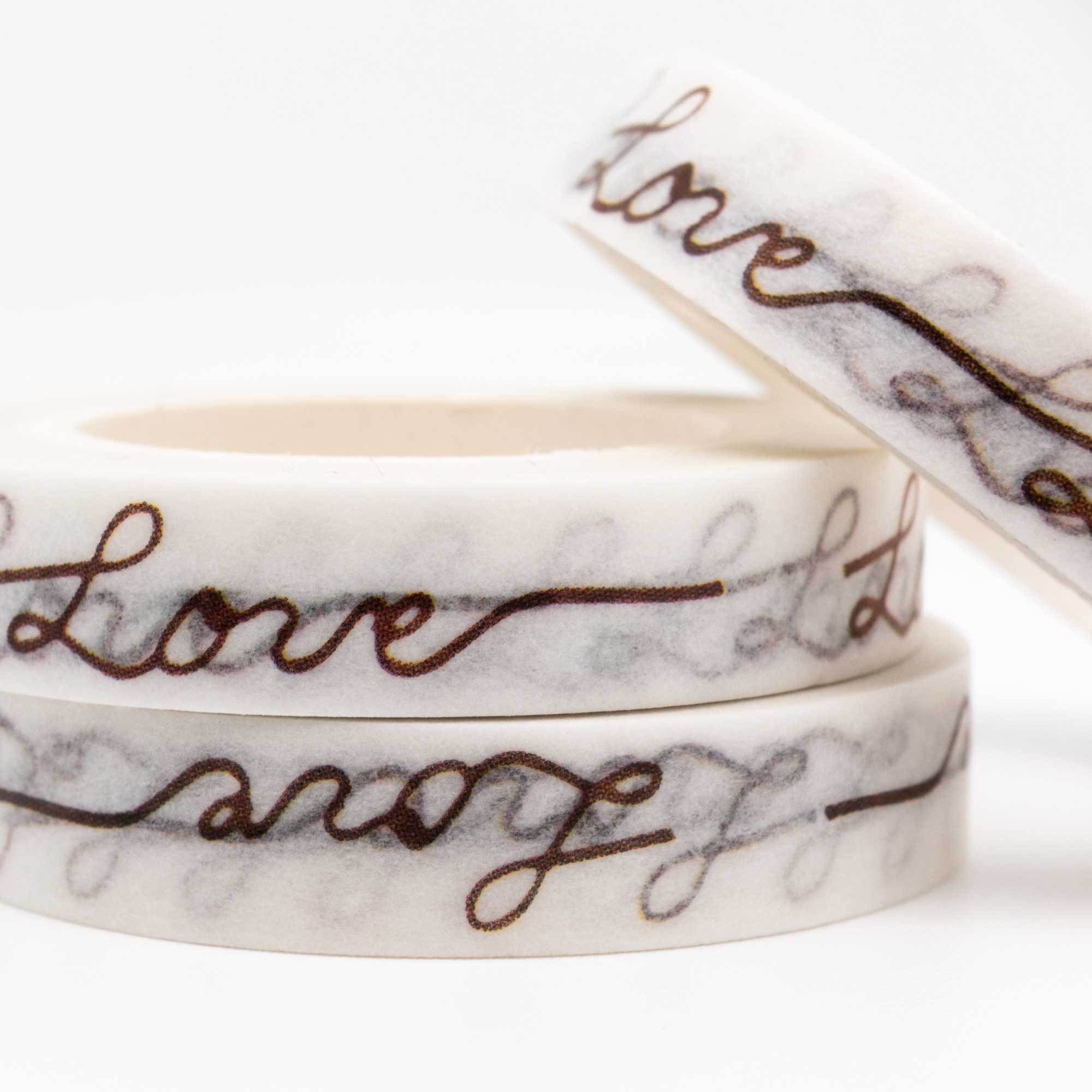 (10m) Washi Tape Deko Klebeband Bastel Masking Tape - Love