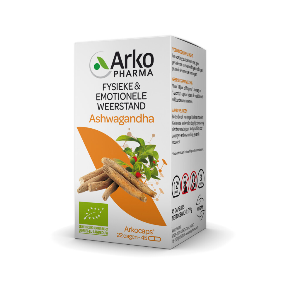 Arkopharma Ashwaganda 45 capsules
