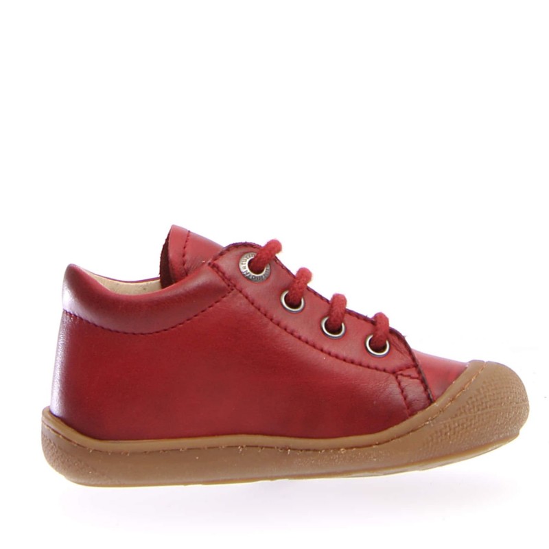 Naturino Naturino Cocoon Supersouple Lacets Rouge