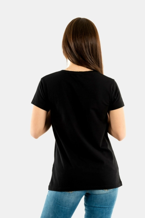 tee shirt barbour rebecca bk11 black