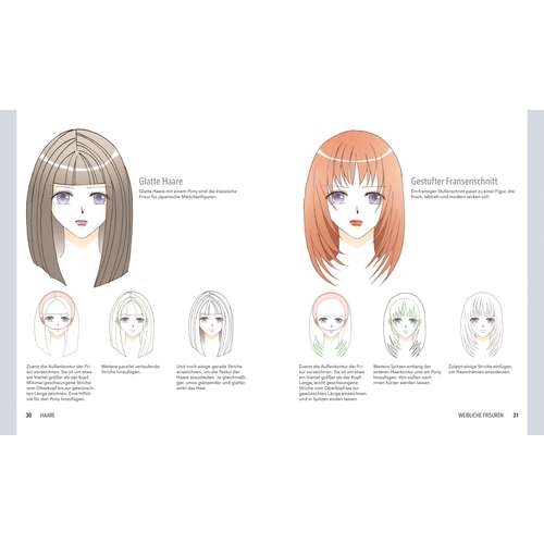 Manga zeichnen Strich für Strich