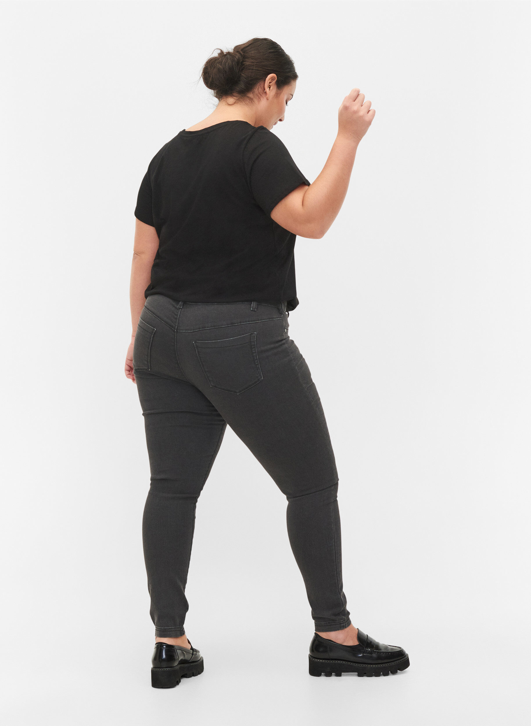 Jeggings i bomuldsblanding