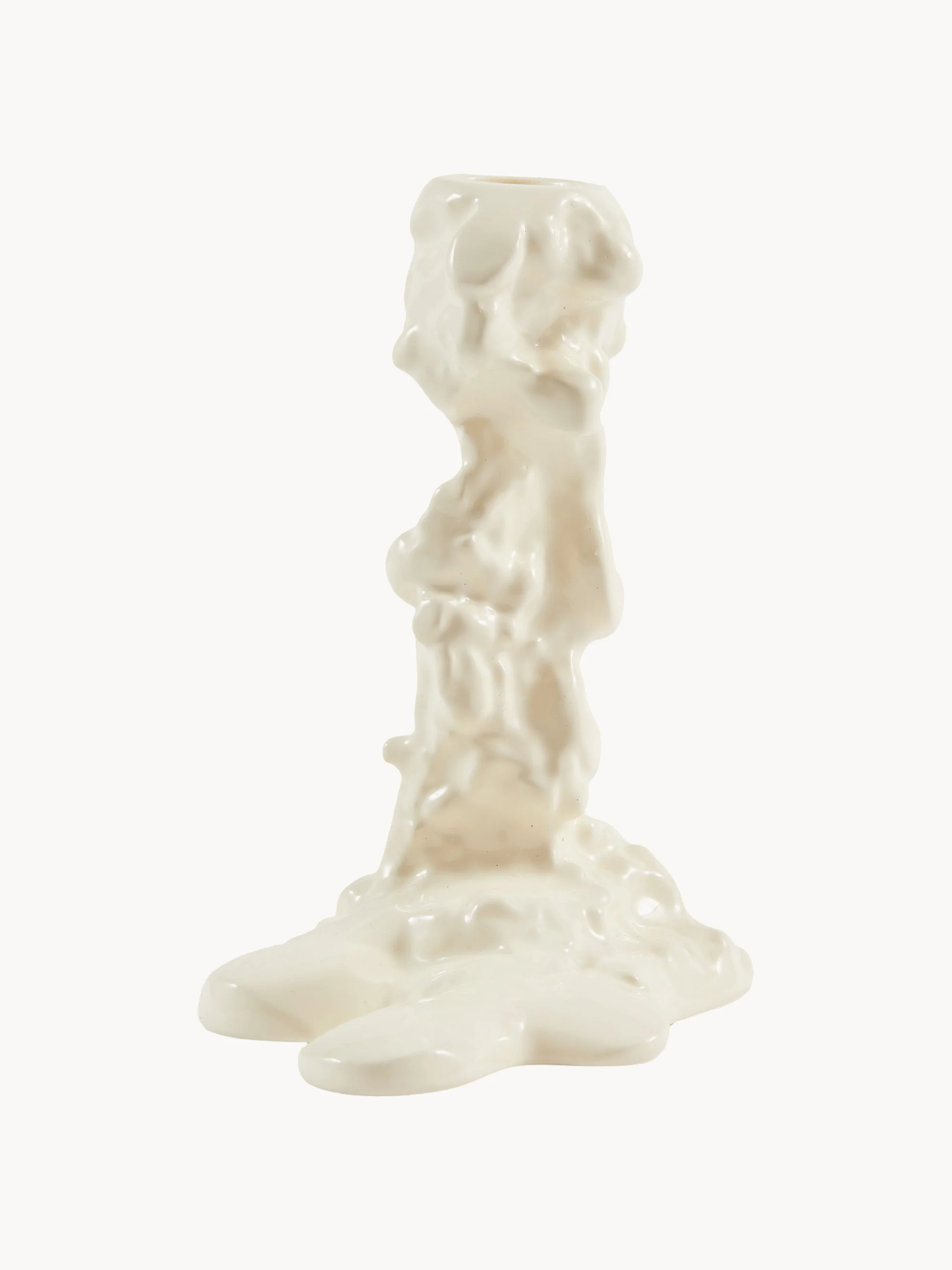 Kaarshouder Drip van metaal