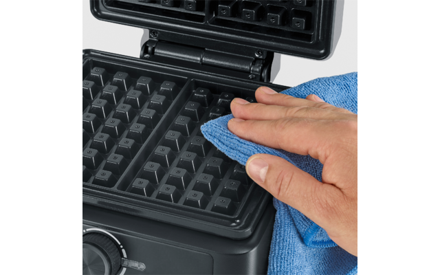 Severin WA 2125 Brüsseler Waffeleisen 1600 W schwarz