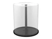 MediaRange - Medie lagerings cakebox - kapacitet: 100 CD, 100 DVD - sort
