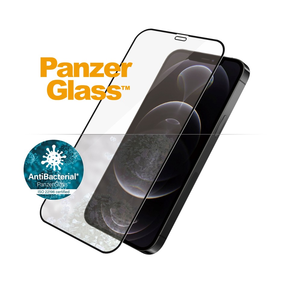 PanzerGlass - Skærmbeskyttelse Apple iPhone 12 - 12 Pro - Edge-to-Edge