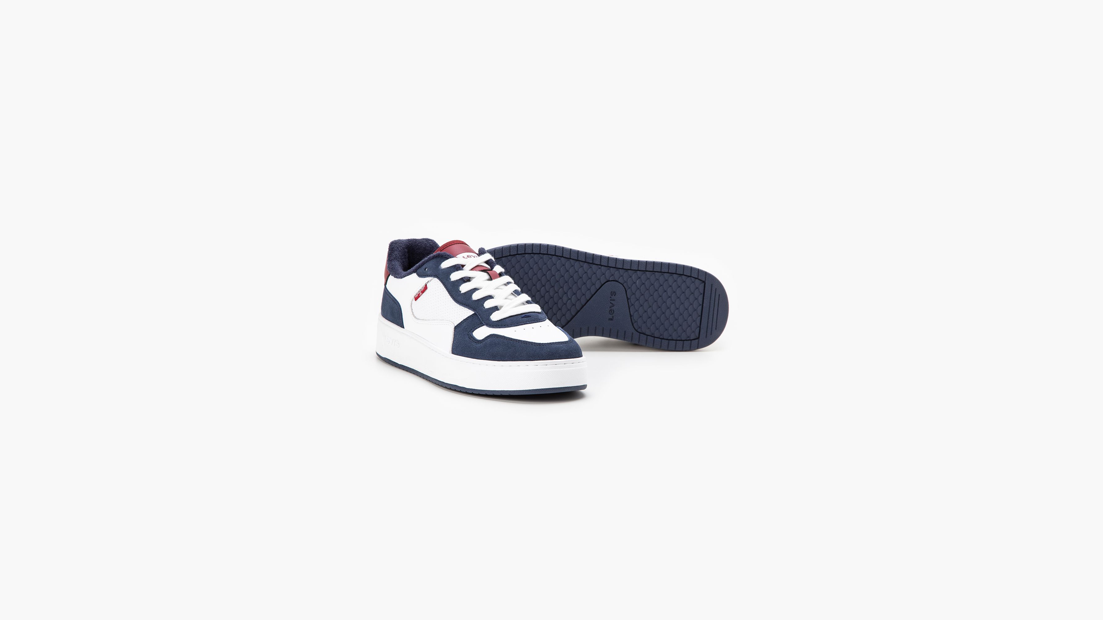 Baskets pour homme Levi's® Glide - Regular White - Multicolore