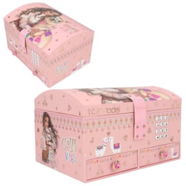 TOPModel grote sieradendoos met code en geluid COSY