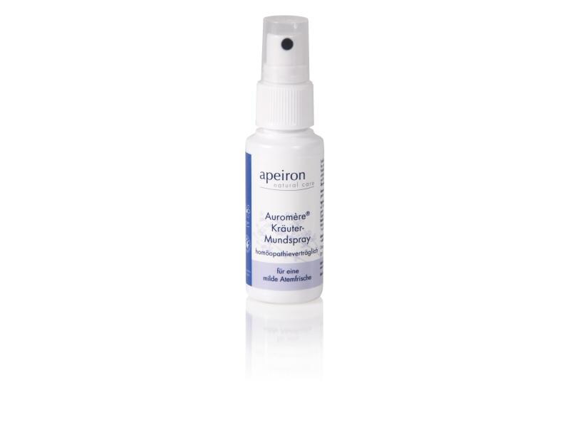 Apeiron Mundspray Kräuter homöopathieverträglich 30 ml Milder Kräuter Mundspray