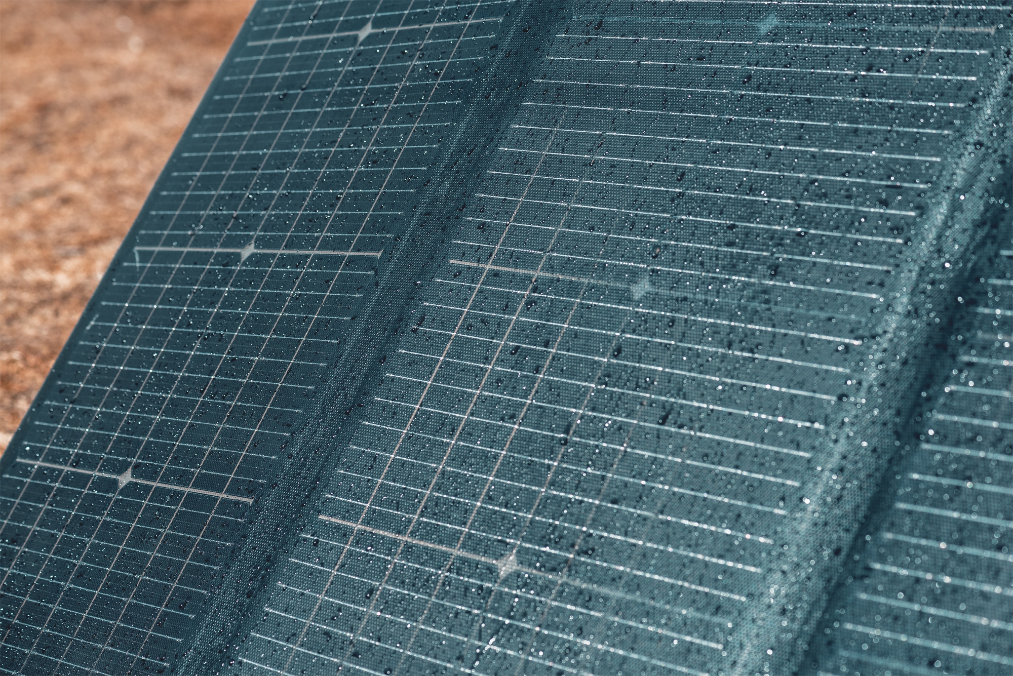 Solar-Energie Panel bifazial, faltbar 220 W