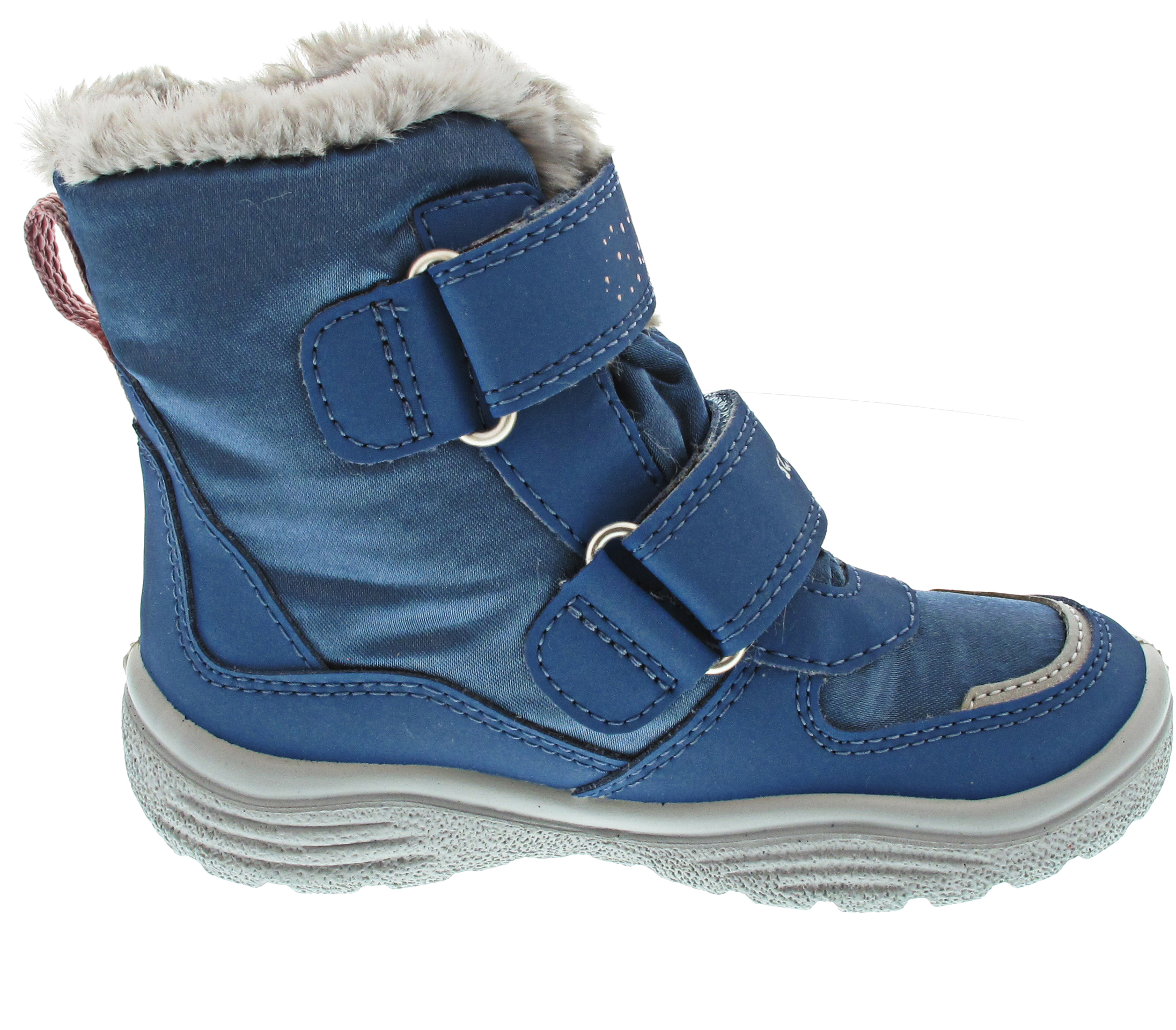 Superfit Crystal Klettstiefel GTX blau