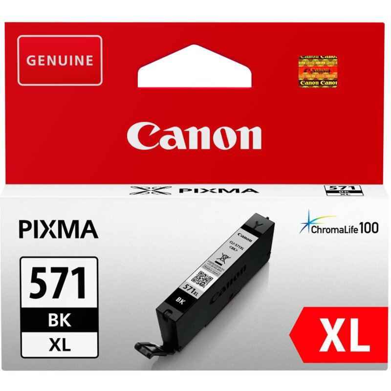 Cartouche d'encre Canon CLI-571 NOIR XL