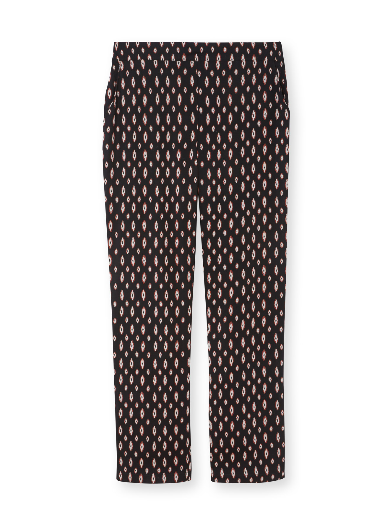 Pantalon fluide élastiqué dos