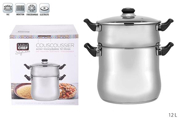 COUSCOUSSIER INOX 12L INDUCTION