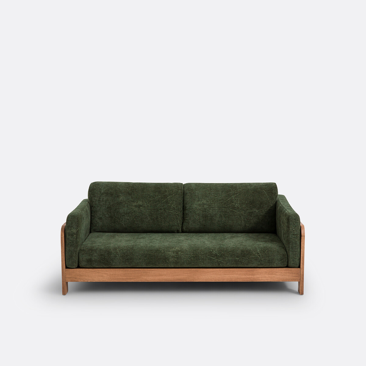 LA REDOUTE INTERIEURS<br>Banco 2-zit, getextireerd fluweel, Lahang