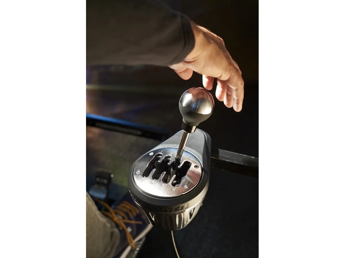 ThrustMaster TH8A Shifter - Håndtag til gearskift - kabling - for PC, Sony PlayStation 3, Microsoft Xbox One, Sony PlayStation 4, Sony PlayStation 5, Microsoft Xbox Series S, Microsoft Xbox Series X