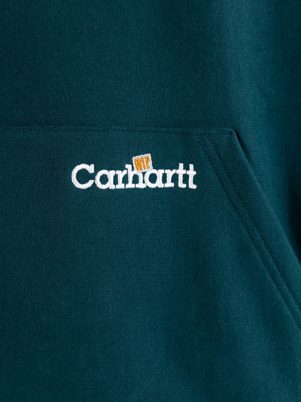 Carhartt WIP Label Script Hoodie malachite