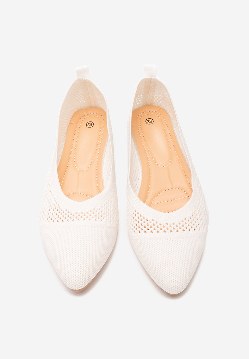 Ballerines femme blancs Letysia V3