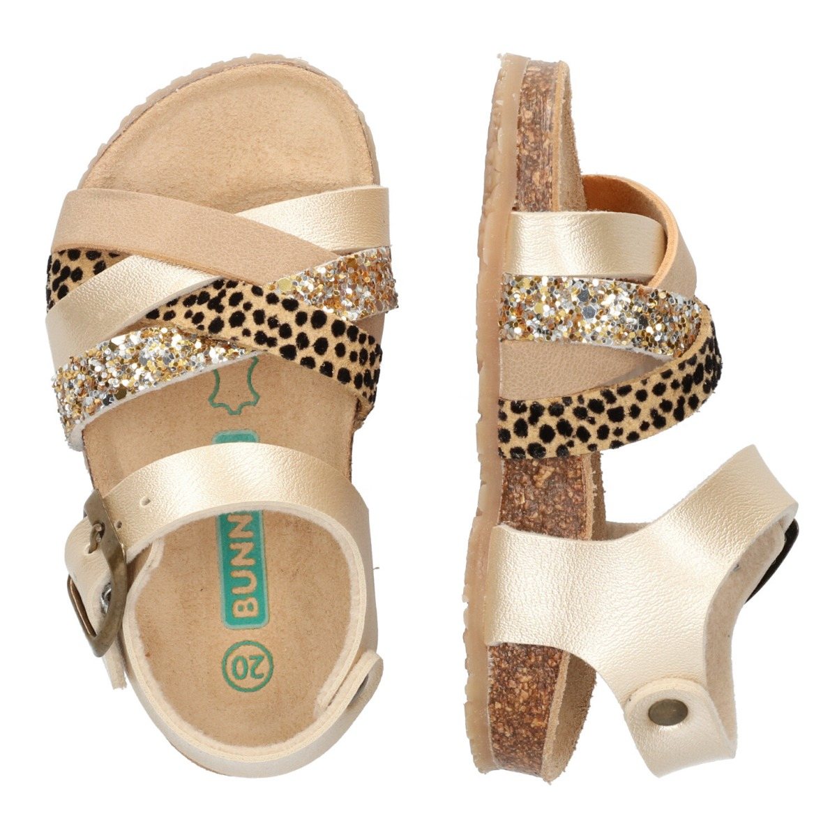 Becky Beach - Sandalen Bunnies Goud