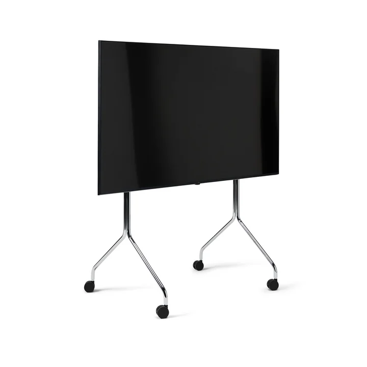 Pedestal - Moon Rollin' Tall TV Ständer, 44 - 70 Zoll, chrome