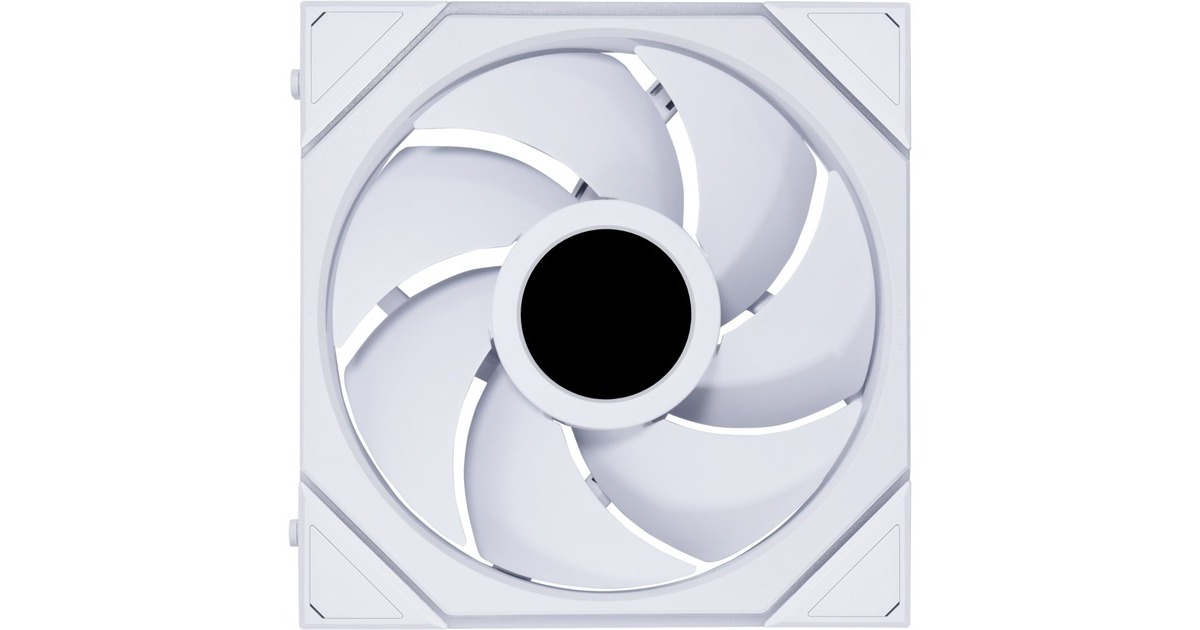 Lian LiUNI FAN TL 140 LCD RGB case fan  (Wit, 140 x 144 x 28 mm)