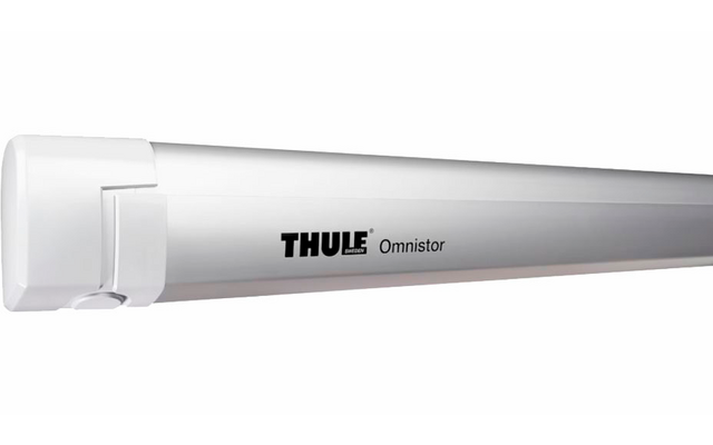 Thule Omnistor 5200 Wandmarkise mit Motor Gehäusefarbe Eloxiert Tuchfarbe Mystic Grau