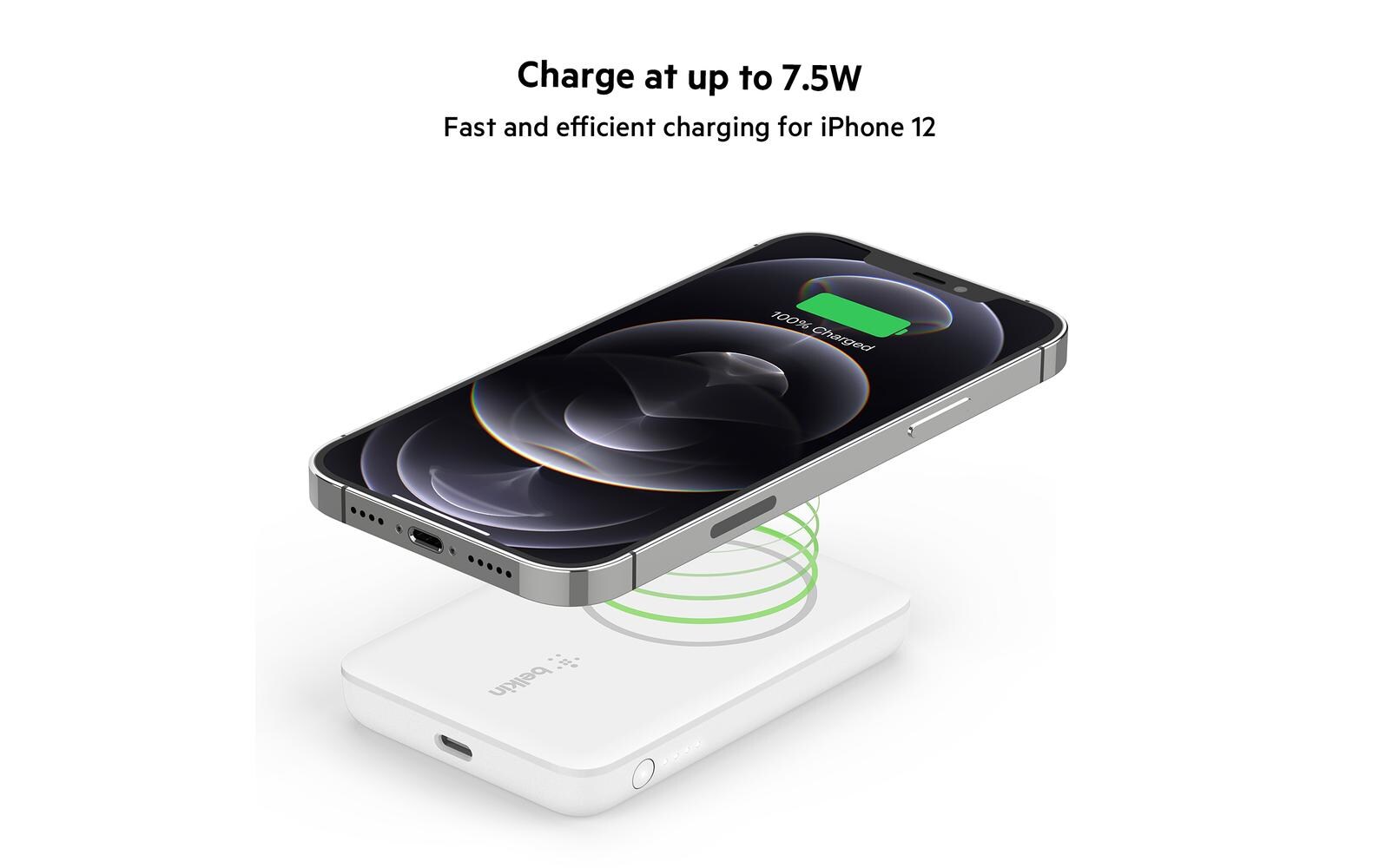 Powerbank Boost Charge MagSafe 2500 mAhPowerbank mit MagSafe für Geräte der iPhone 12-Serie