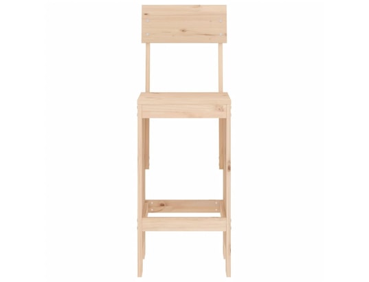 VIDAXL - Tabouret de bar Tabourets de bar 2 pcs 40x48,5x115,5 cm bois massif de pin