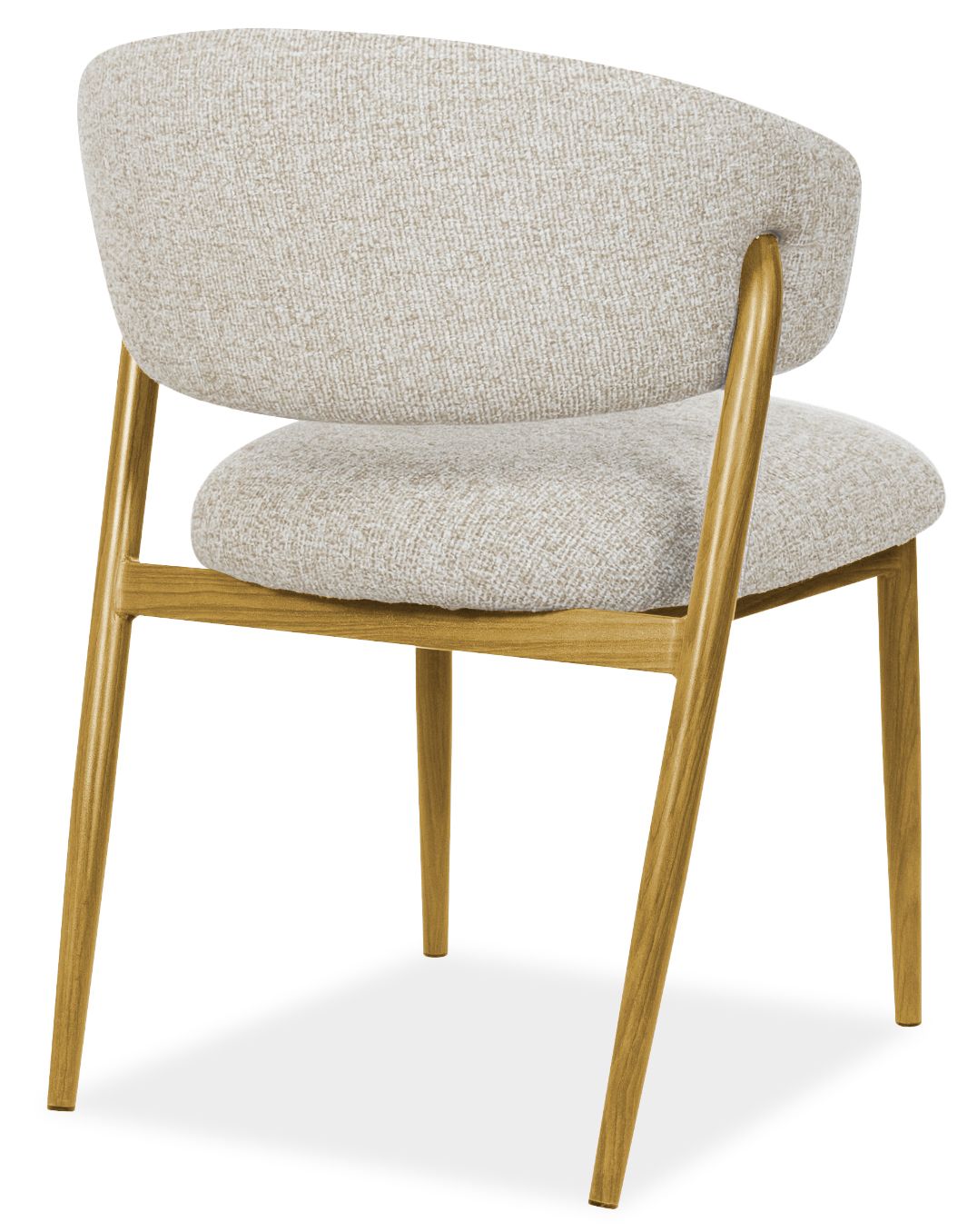 Eetkamerstoel Beige Naturel Asento B57 x D62 x H80 cm