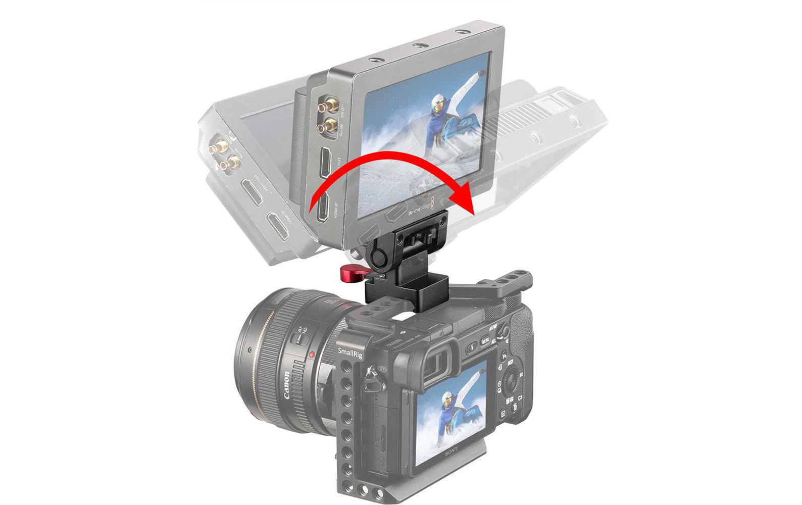 DSLR Monitor HolderMonitorhalter mit NATO-Klemme