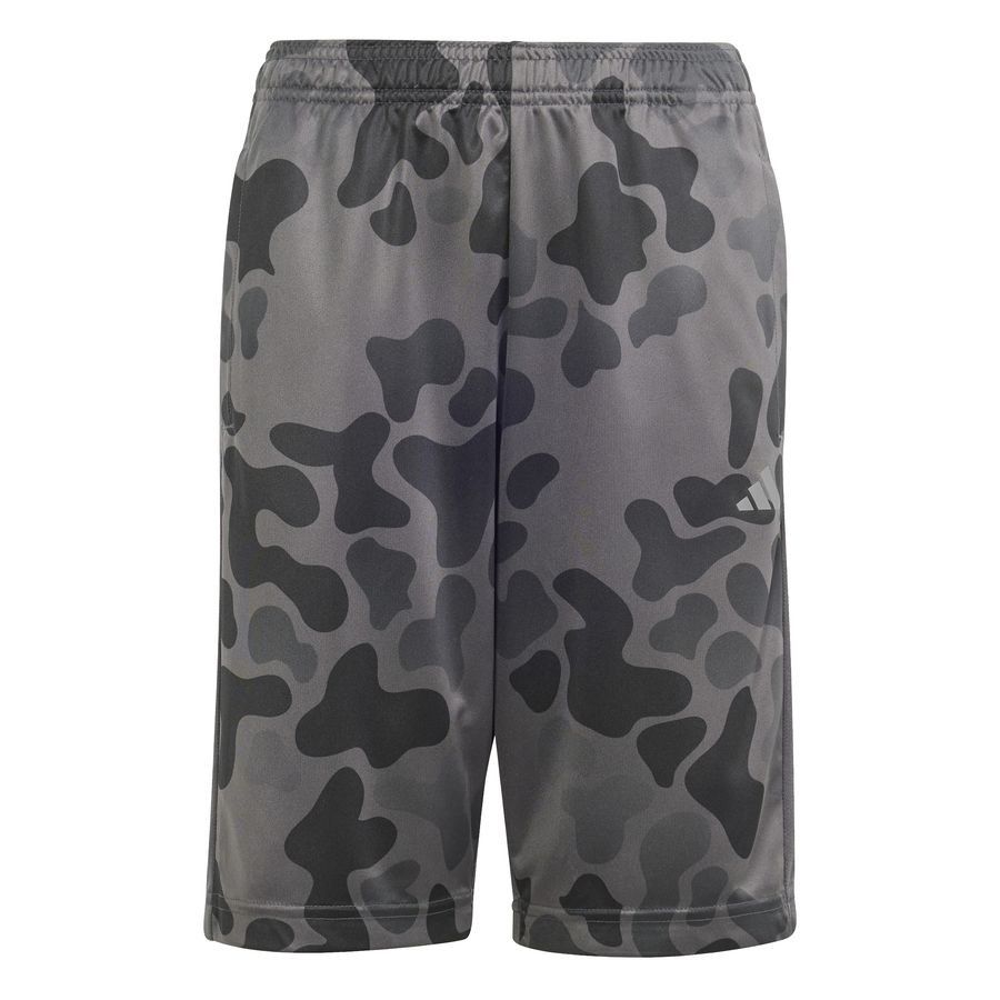 adidas Short d'Entraînement Essentials - Grey Six/Noir/Gris Enfant