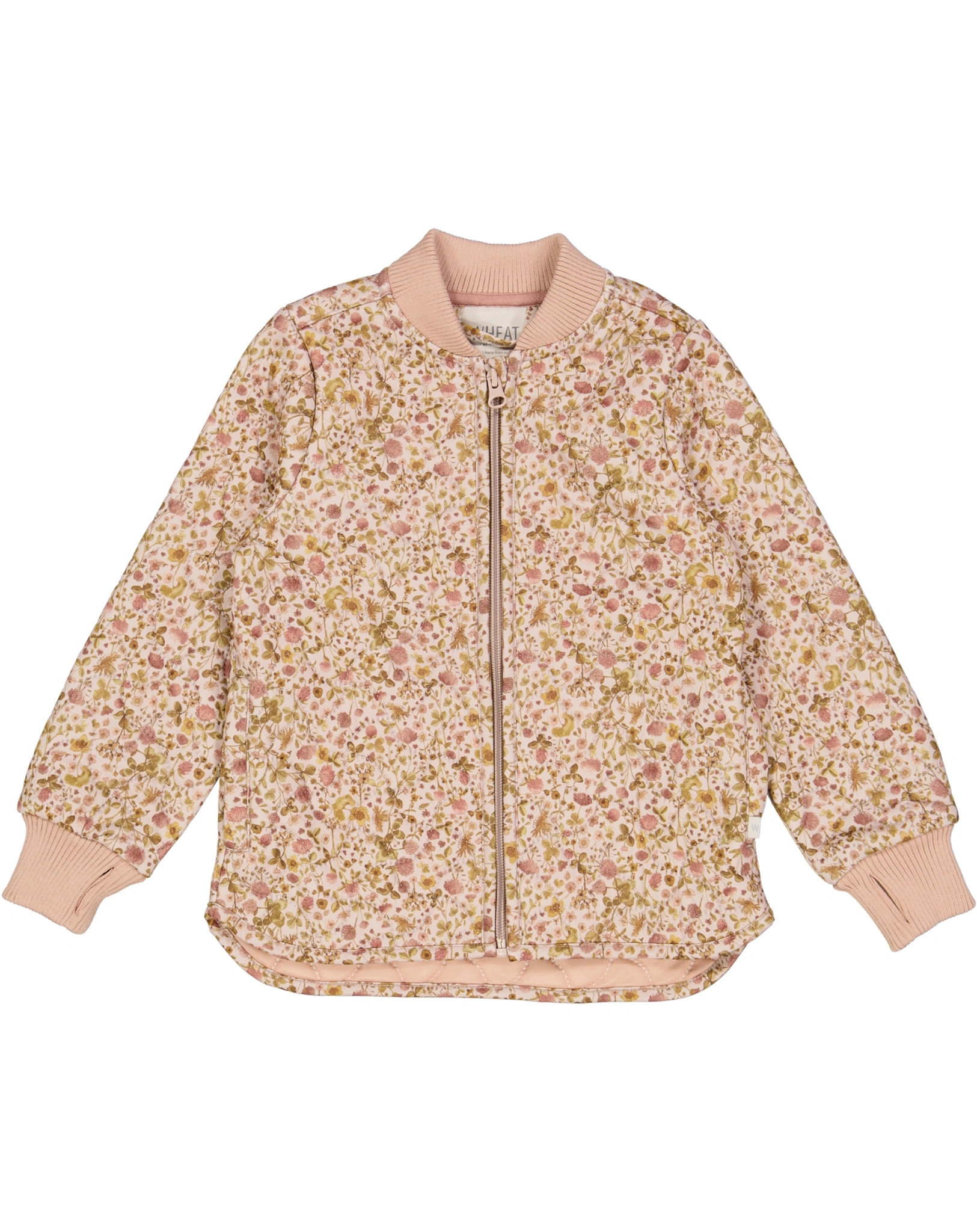 Thermo-Steppjacke LOUI FLORA in rosa