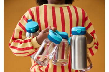Campus isoleerfles met flipdop 500 ml - Cool pink