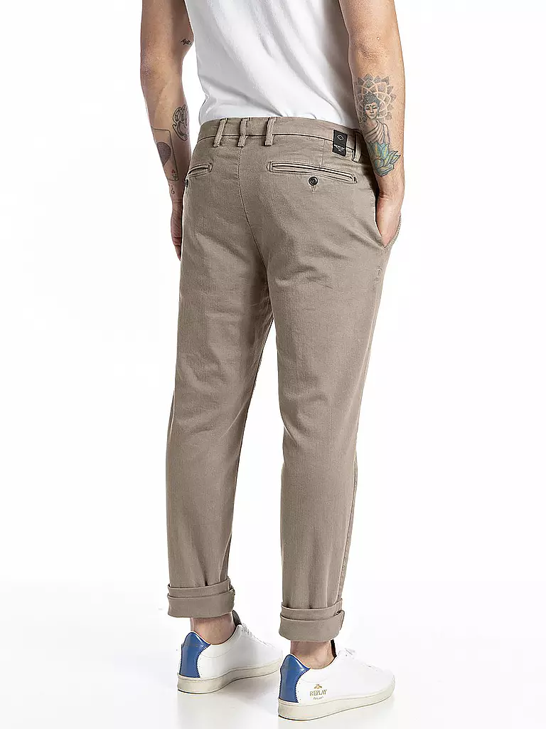 REPLAY Jeans Slim Fit ZEUMAR - Hyperflex beige